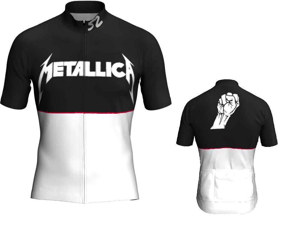 Metallica discount cycling jersey