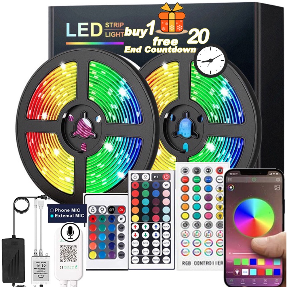 Led strip deals lights shopee price