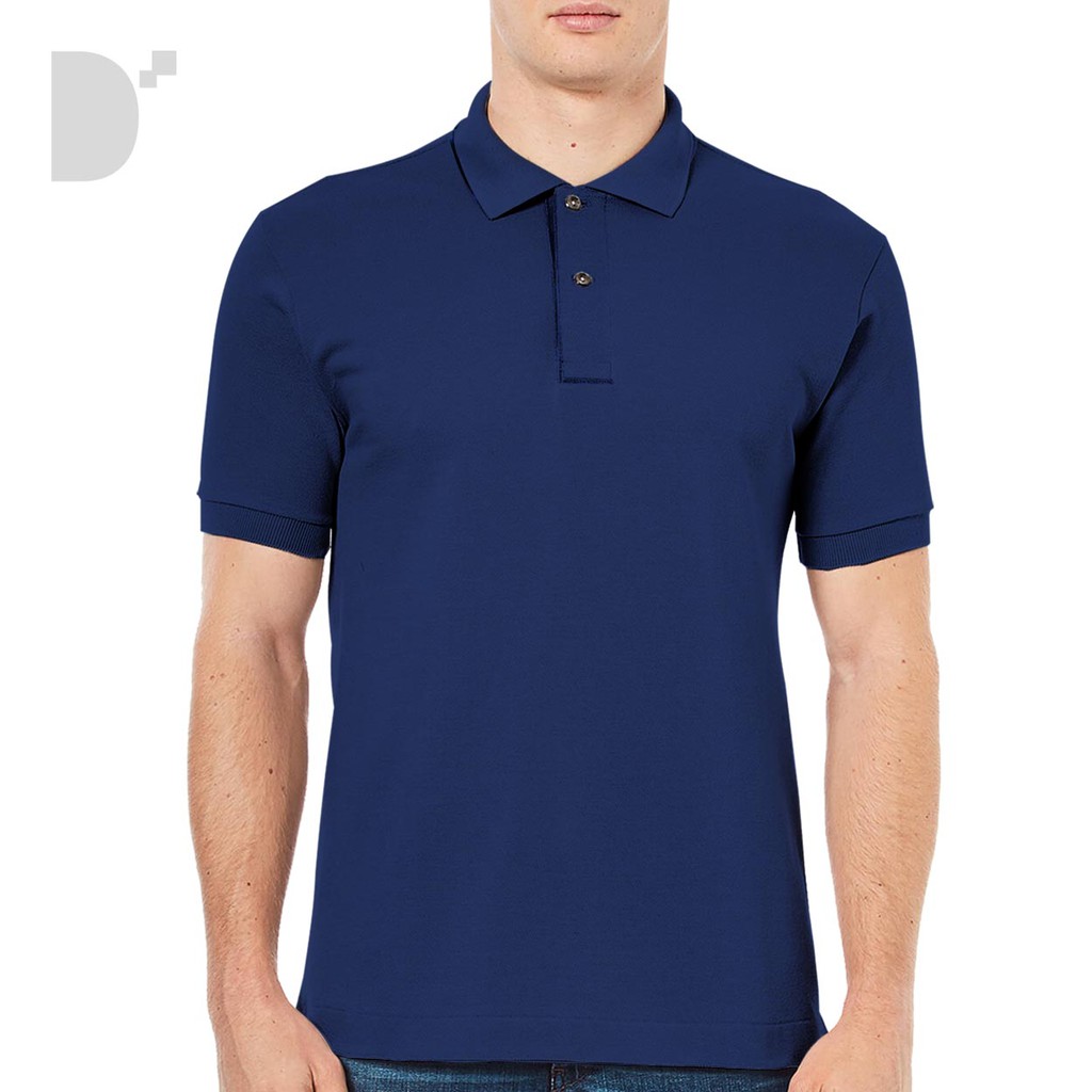 Polo shirts navy clearance blue