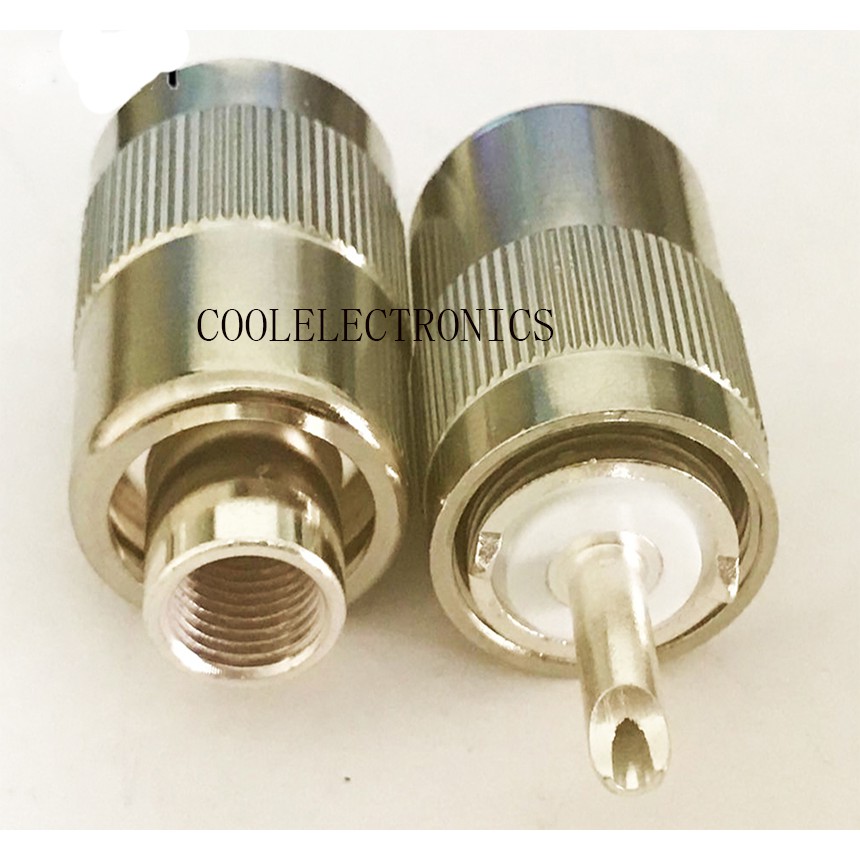 Rg6 Cable N Male Crimp RF Connector For LMR300 Cable Bnc Connector