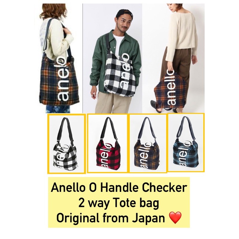 Anello two way tote bag best sale