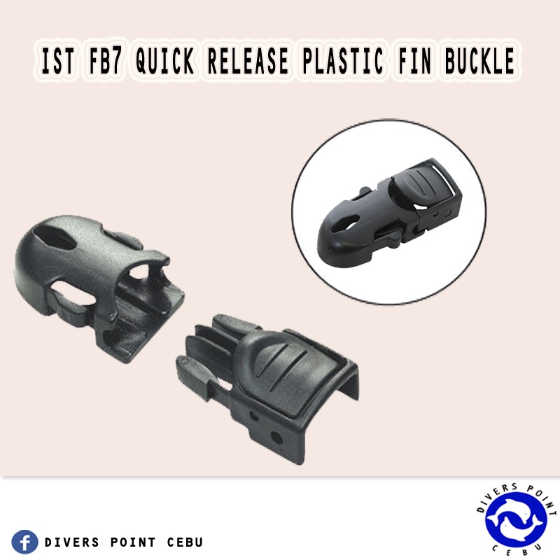 IST FB7 QUICK RELEASE PLASTIC FIN BUCKLE | Shopee Philippines