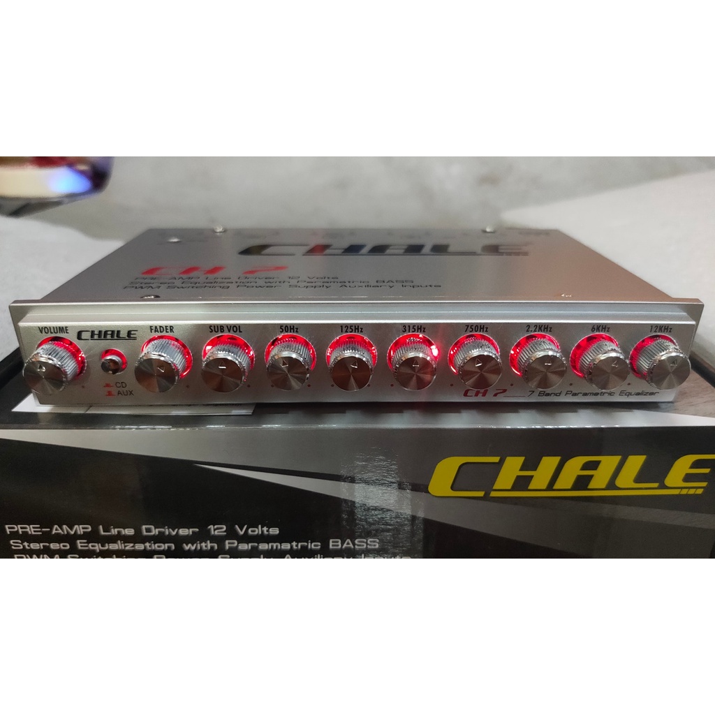 7-Band Preamp CHALE Brand PRE-AMP Line Driver 12 Volts | Shopee Philippines