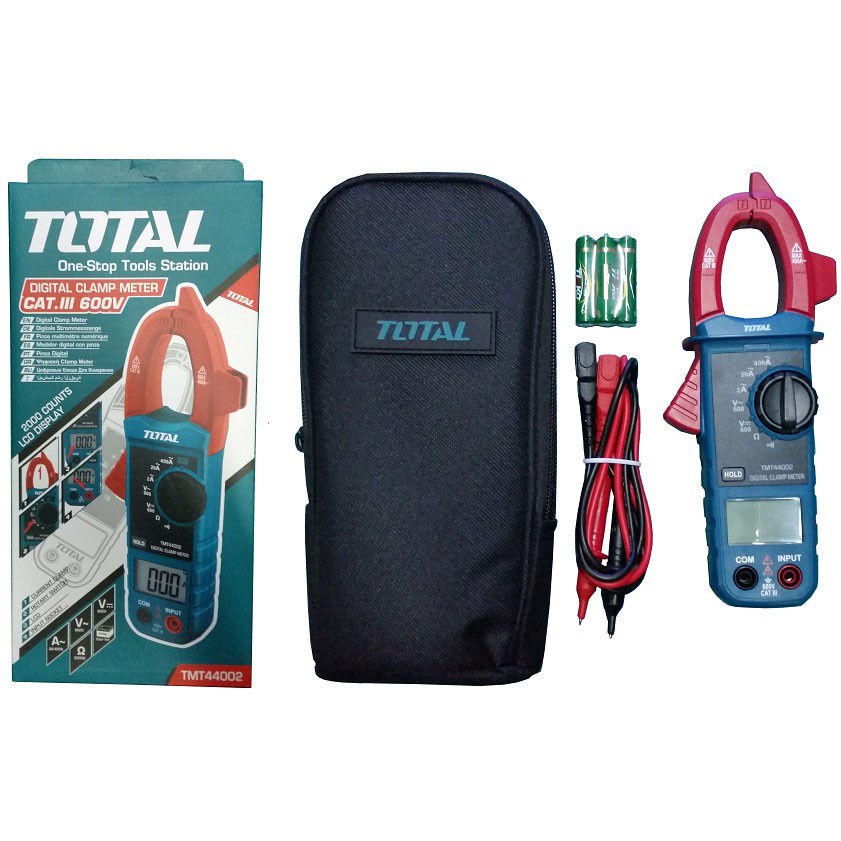 Voltage Tester TOTAL III 600V Digital Clamp Meter (TMT44002) | Shopee ...
