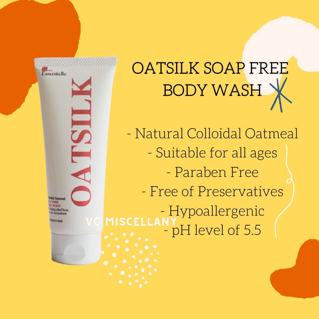Oatsilk Soap Free Body Wash For Lasting Relief from Dry Skin