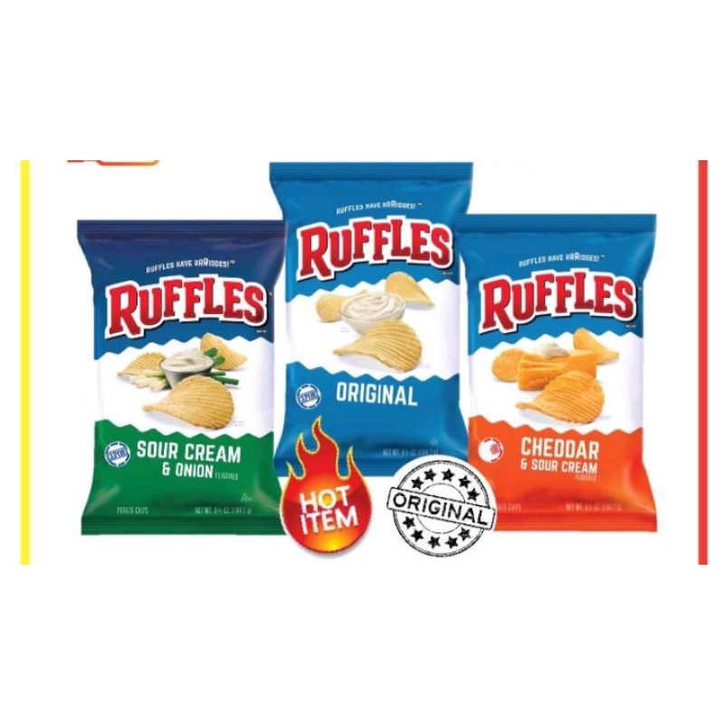 Ruffles Potato Chips 184g(Export) | Shopee Philippines