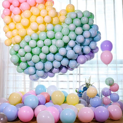 10pcs 10 inch Macaroon Balloon Colorful Pastel Balloons Latex Baloon ...