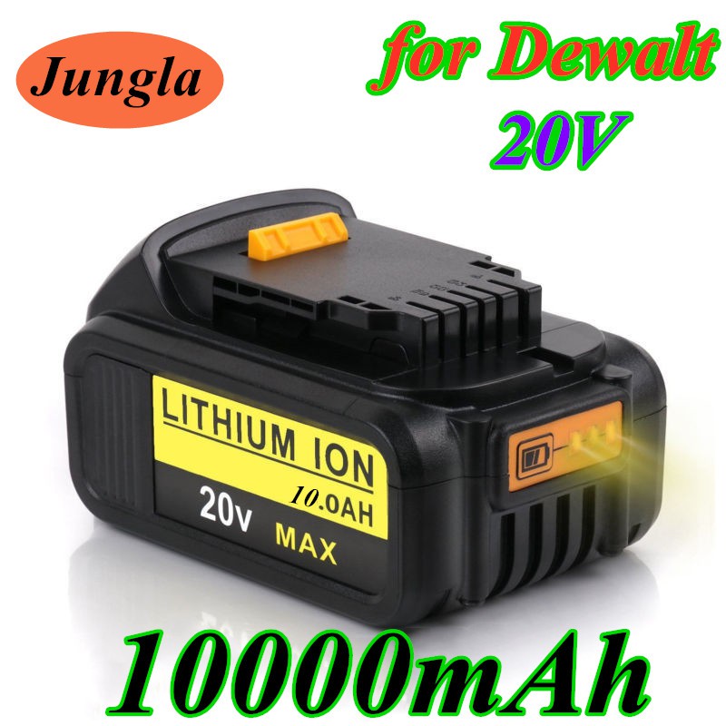 20V DCB206 10000mAh 20V for Dewalt Power Tool Battery DCB206 20V