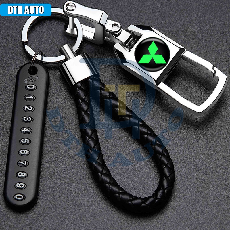Upgrade Car Keychain Alloy Key Holder Motorcycle Keychain With Luminous ...