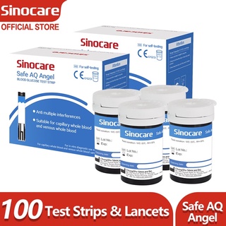 Sinocare Blood Glucose Meter Uric Acid Test Kit & Glucose Strips Safe AQ UG Uric  Strips for Diabetes Gout Pregnant Glucometer - AliExpress