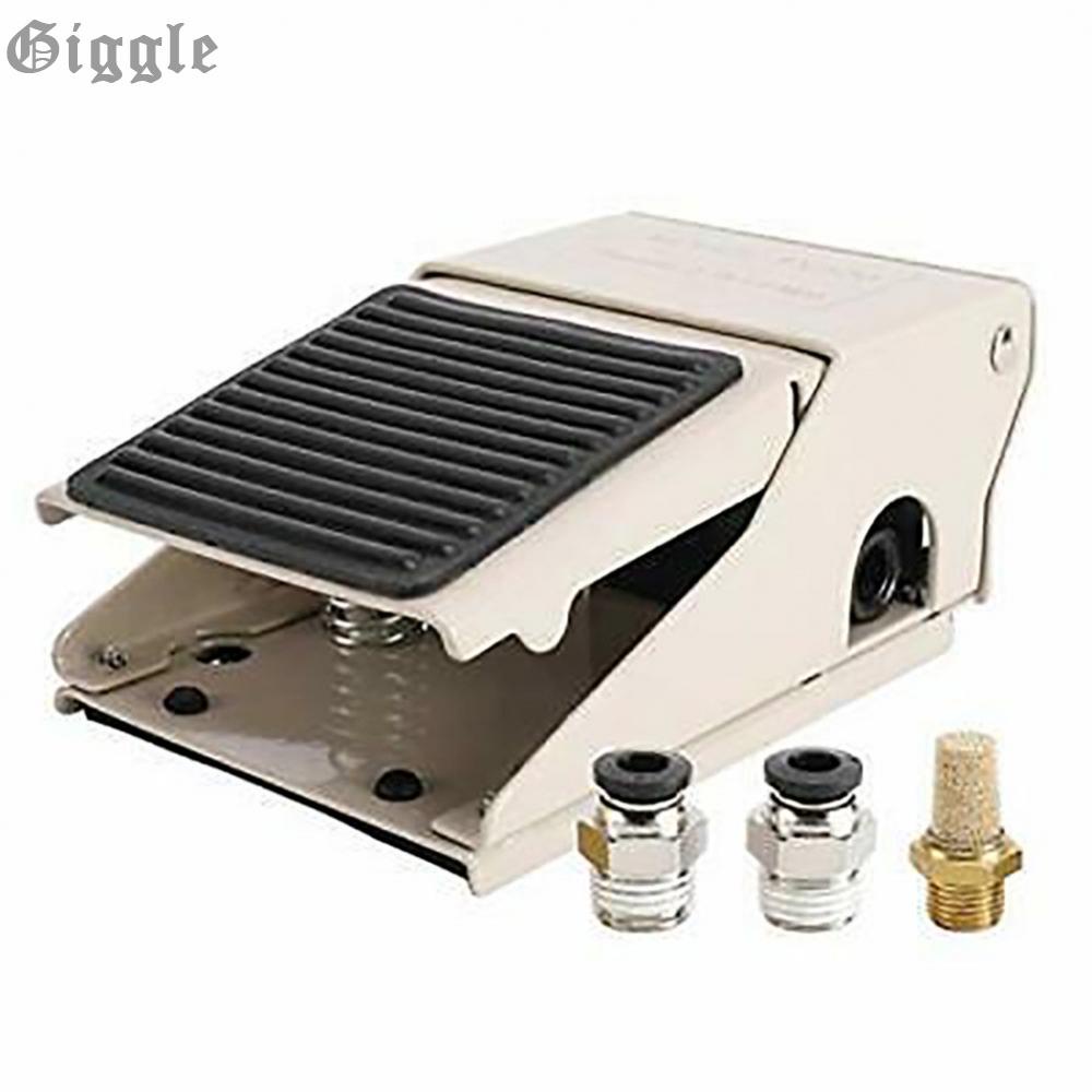 thumbnail image 2 of Super Crown Foot Pedal Control Valve – 3 Position 5 Port, 3/8” Thread, Air Pneumatic Switch 411 2 of 6