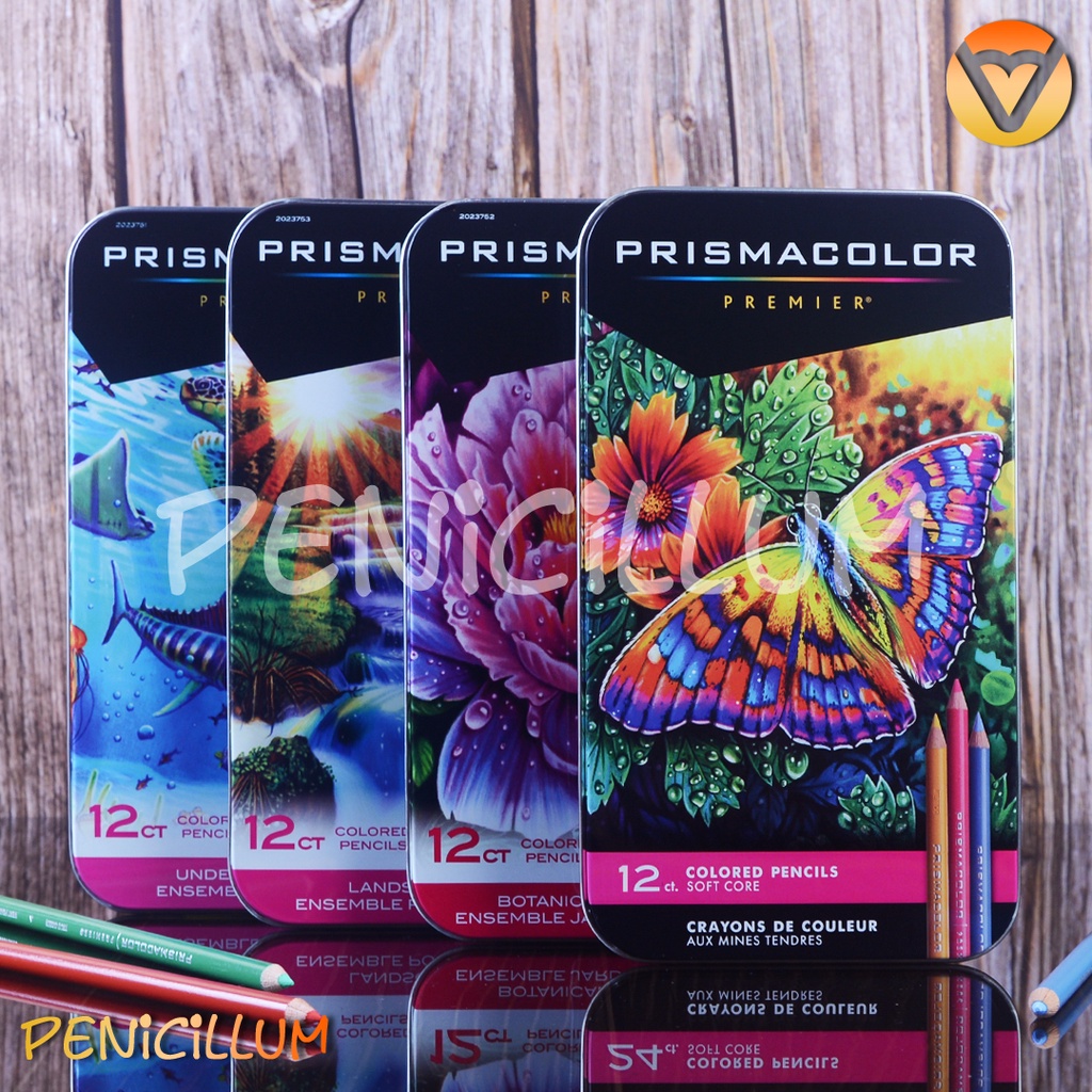 PRISMACOLOR Premier Soft Core Colored Pencil Set - Assorted 12 Colors ...