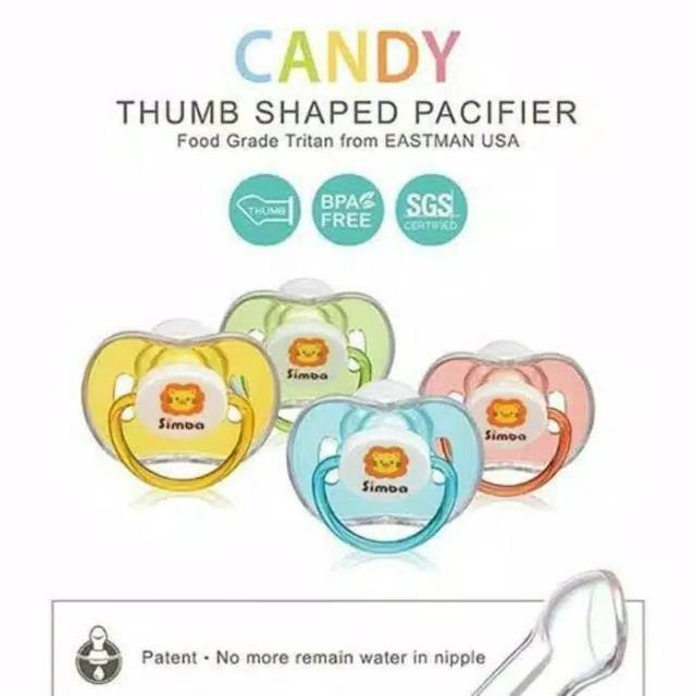 Simba Empeng Candy thump shaped pacifier | Shopee Philippines