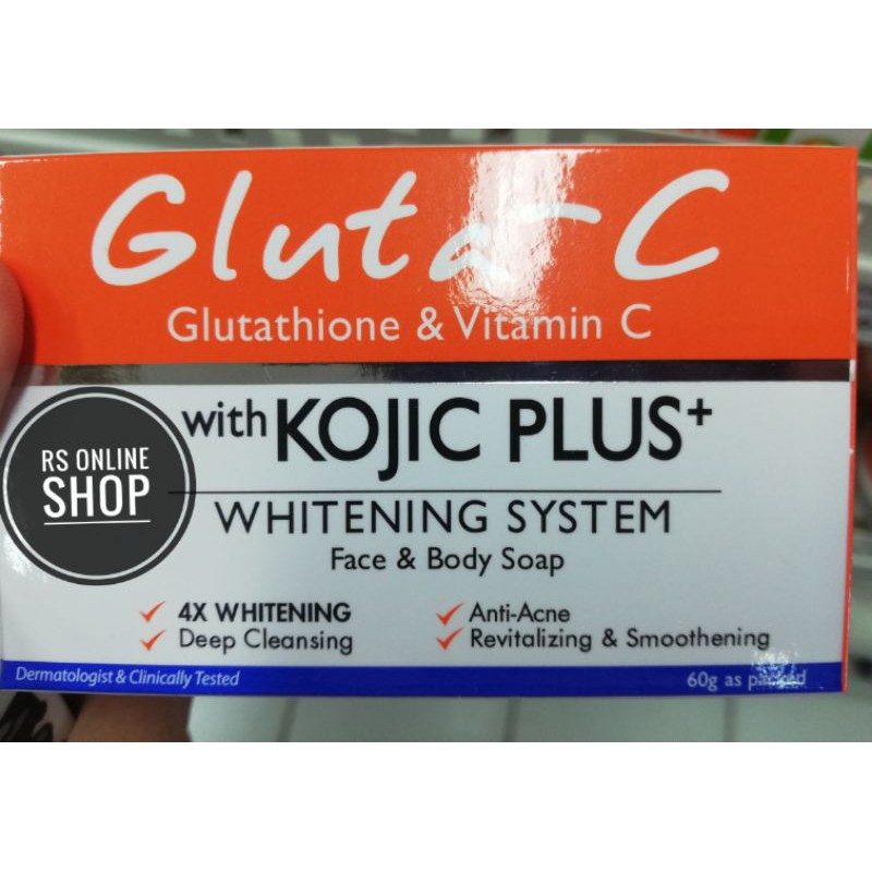 glutathione for injection 1200 mg Gluta-C Skin Lightening Face & Body Soap main image 0