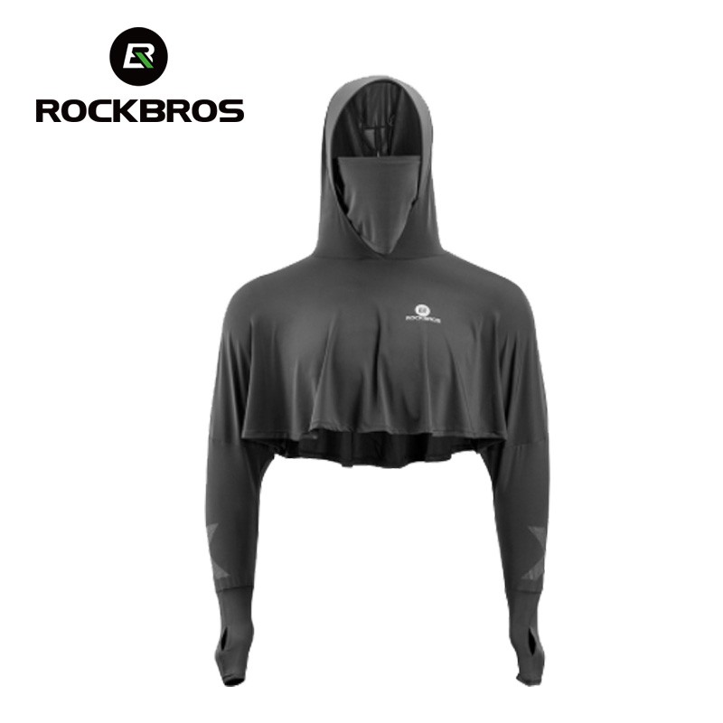 Rockbros Cycling Jersey Sun Protection Sport Long Sleeve Shawl Women's