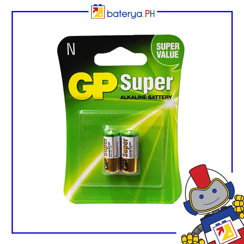 Alkaline Battery Size N LR1 1.5V (2pcs / pack) GP Battery Shopee