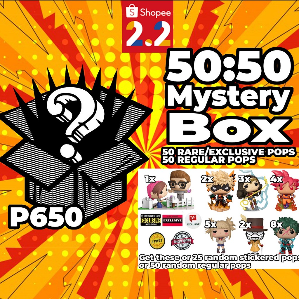 Toybucks Funko Pop! Box One Funko Pop! Inside | Shopee Philippines