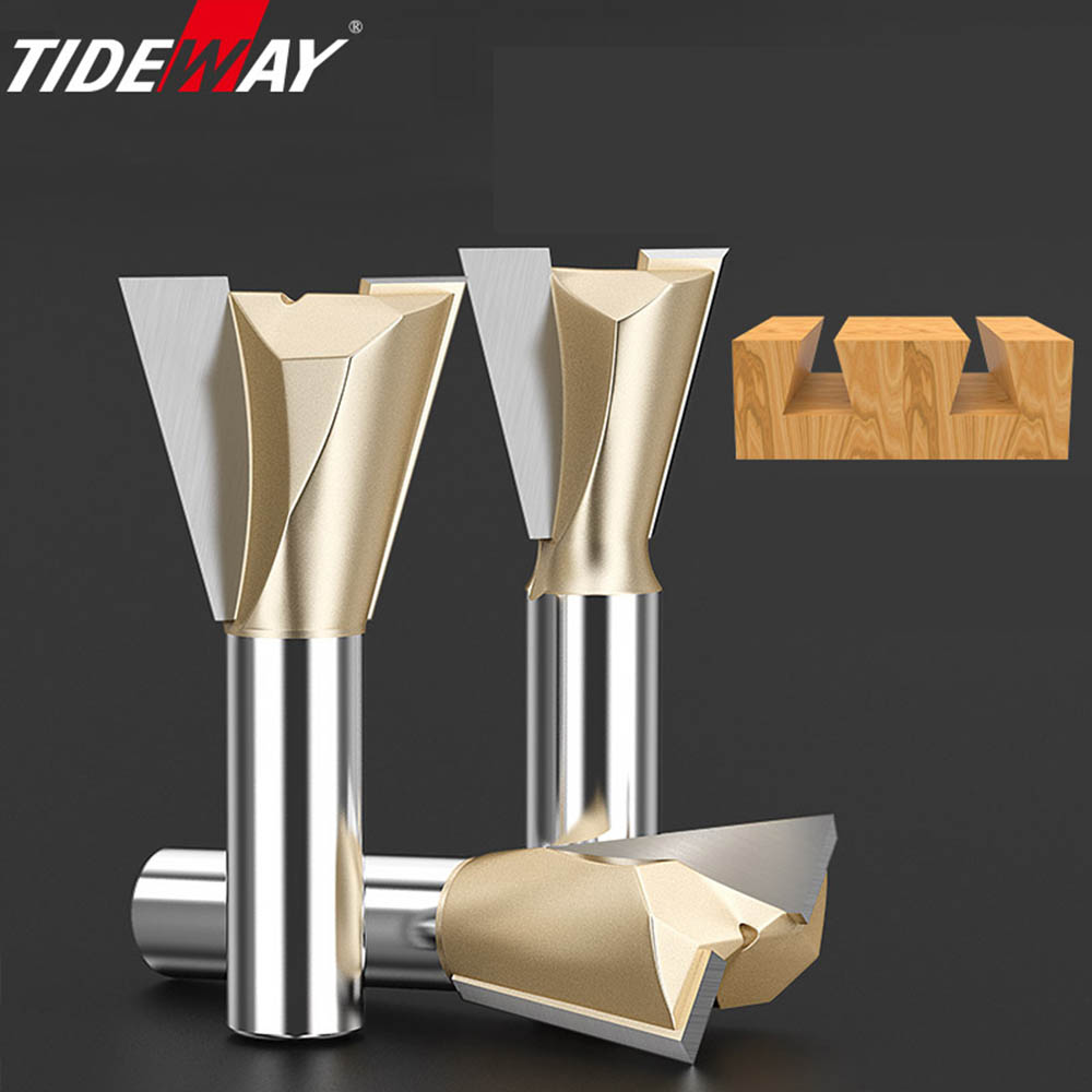 Tideway Dovetail Router Bits Joint Milling Cutter Tools for Furniture ...
