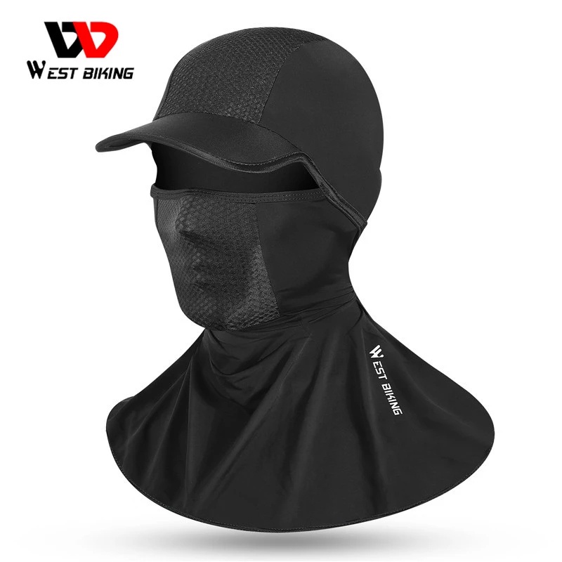 WEST BIKING Cycling Cap Uv Protection Sunscreen Sports Running