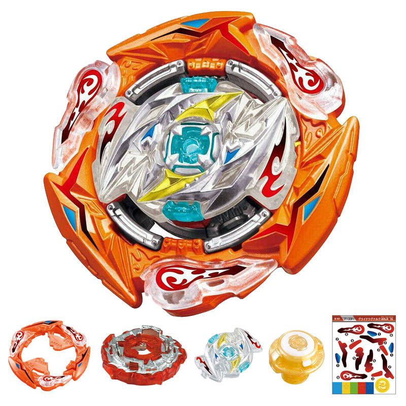 GT Burst Beyblade B161 Glide Ragnaruk Layer No Launcher Combat Gyro Kid ...