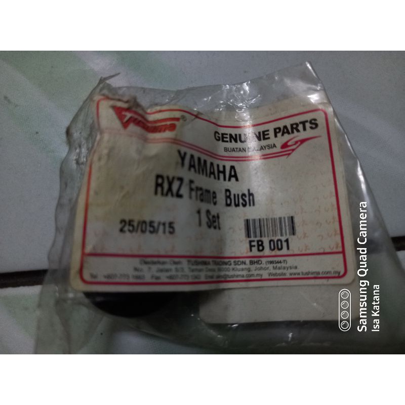 Yamaha RXZ Frame Bush | Shopee Philippines