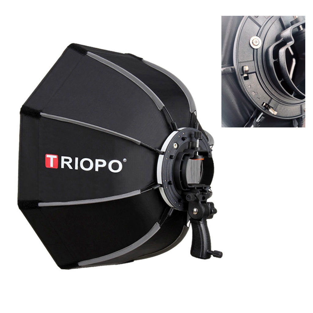 Triopo 55cm Octagon Softbox Light Modifier with Honeycomb Grid for ...