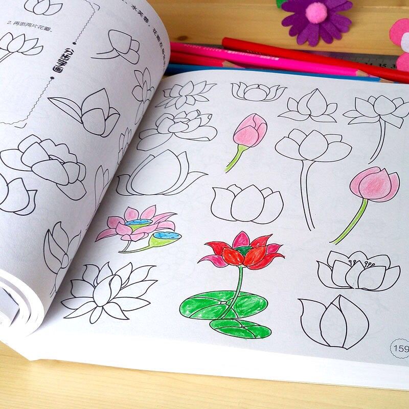 5000 cases of children's simple brushwork, graffiti and coloring ...