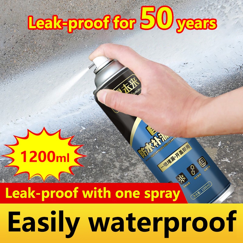 Waterproof spray sealant 1200ml Roof sealant waterproof roof leak