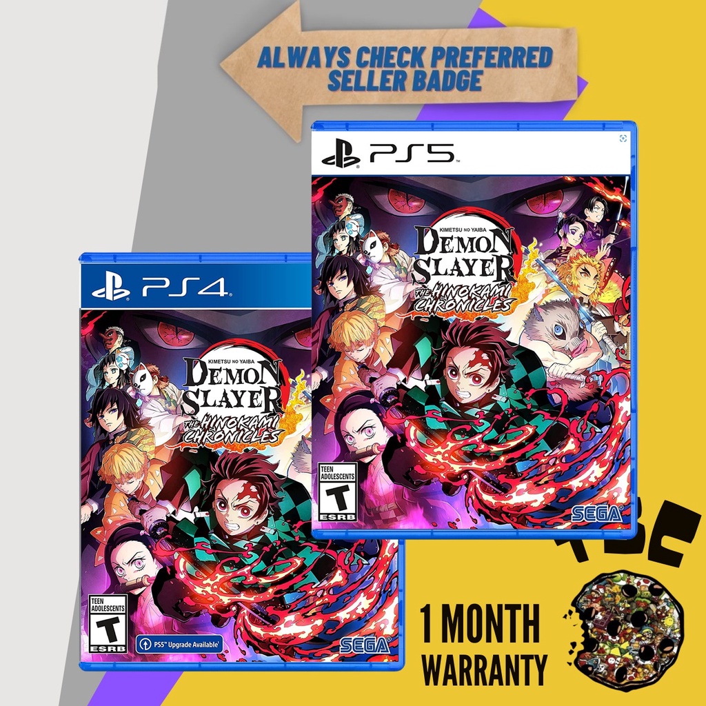 PS4 Demon Slayer The Hinokami Chronicles - Playstation 4 [R3] | Shopee ...
