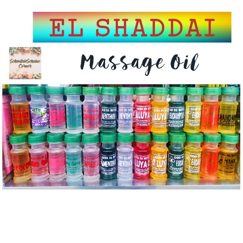 30ml El shaddai Massage oil 100pcs Reseller package | Shopee Philippines