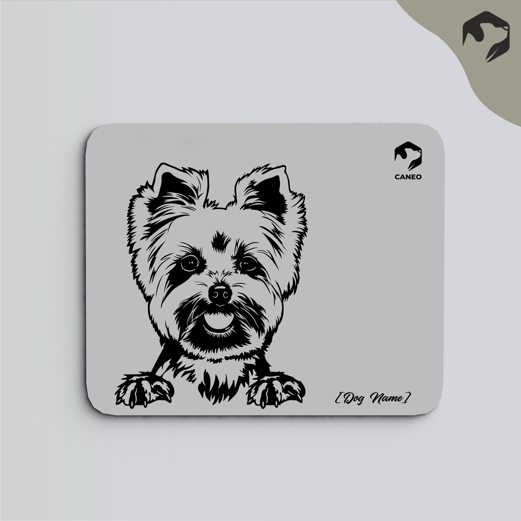 Personalized Dog Mouse Pad (Yorkie) Shopee Philippines