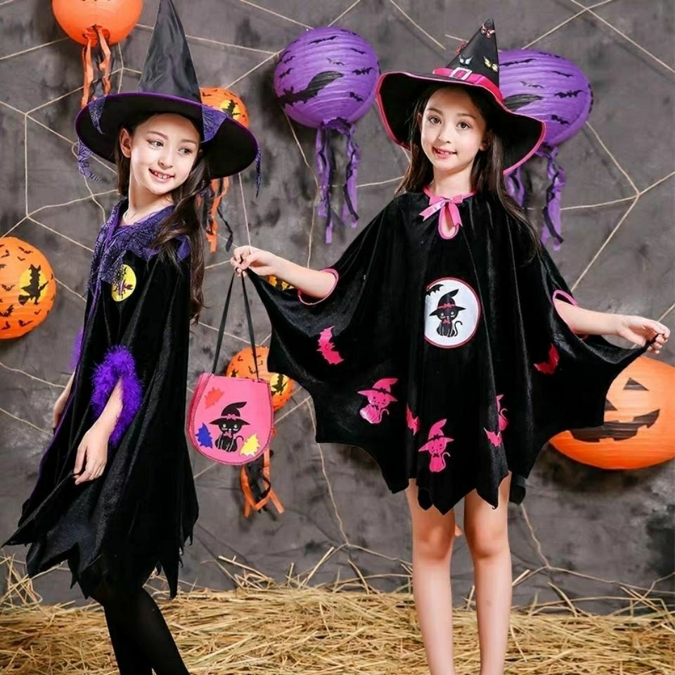 First Order Straight Down Halloween Children's Costume Girls Witch ...