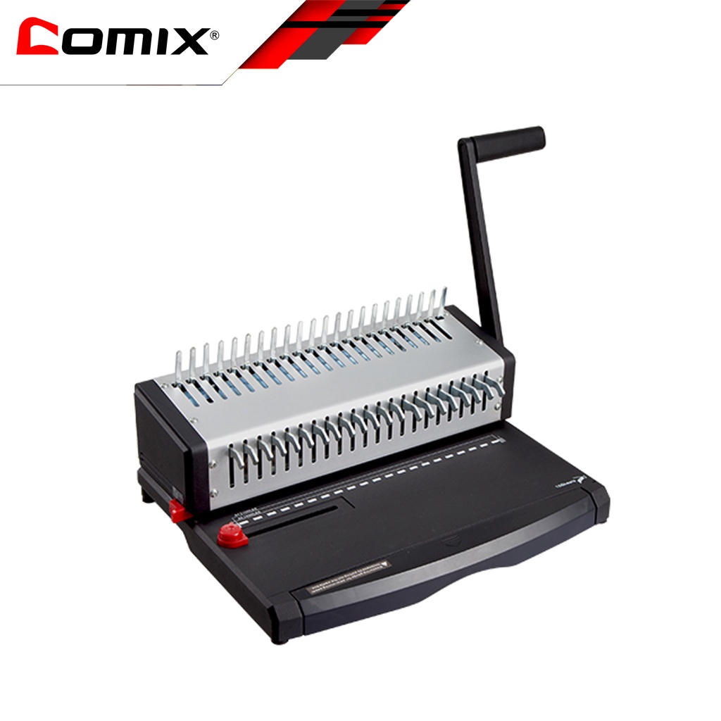 Comix B2938 Comb Binding Machine, A4 Shopee Philippines
