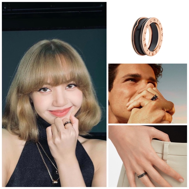 The latest BVL Lisa ring, beautiful, fashionable, stainless material ...