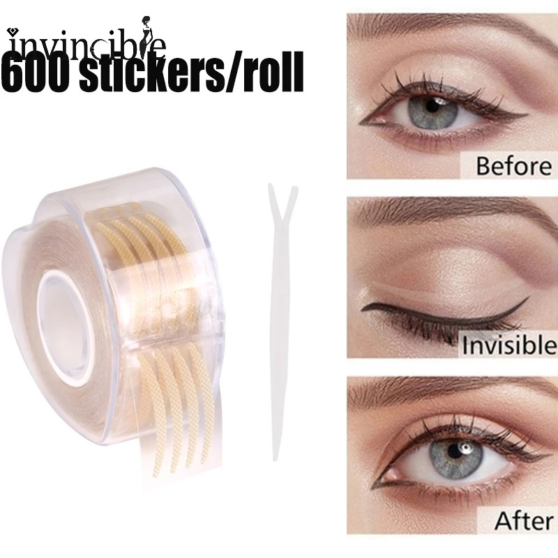 K Tape Roll Eyelash Tape Eyeshadow Tape Makeup Tape Eye Makeup Tape for Eye  Shadows Adhesive Tape Eyelid Stickers Makeup Eyelid Sticker Tape Double