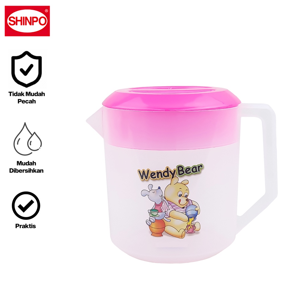 Shinpo Plastic Water Kettle 1.4 L Eskan Primero Water Jug Drinking