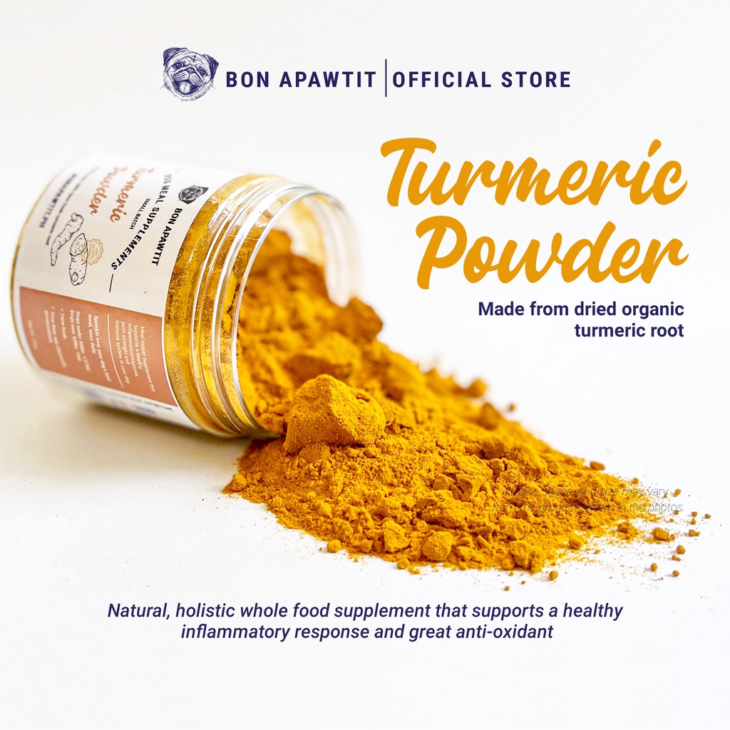 Turmeric Powder Dog Meal Supplement (80g) Shopee Philippines