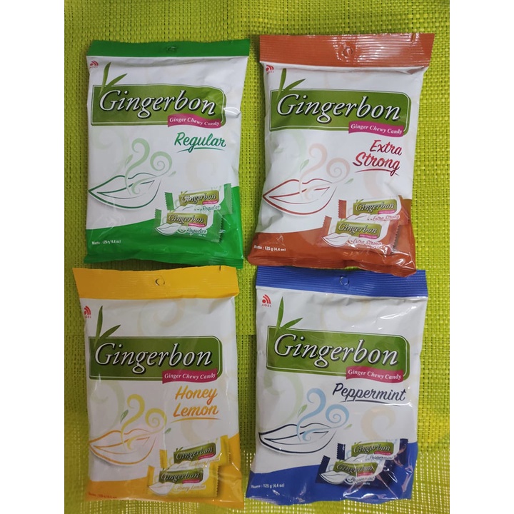 Gingerbon Ginger Chewy Candy Net Wt. 125g (4.4 oz) Shopee Philippines