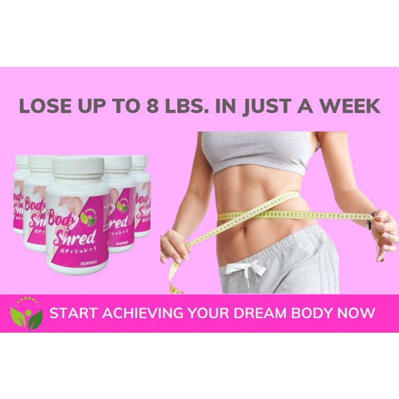 Body shred slimming capsule japan fda approved sale