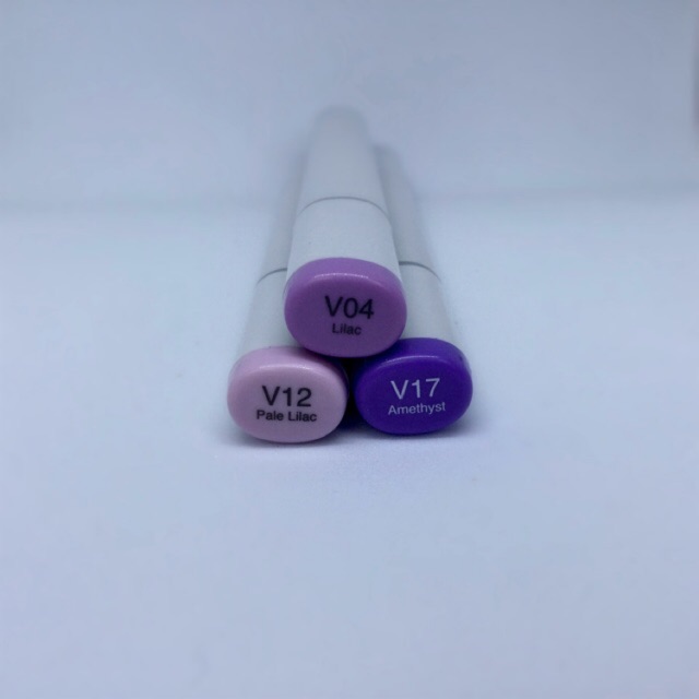 COPIC Sketch Marker Violet Tones (Individual)