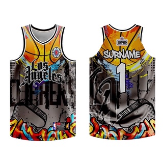 NEW LA CLIPPERS FULL SUBLIMATION HG CONCEPT JERSEY