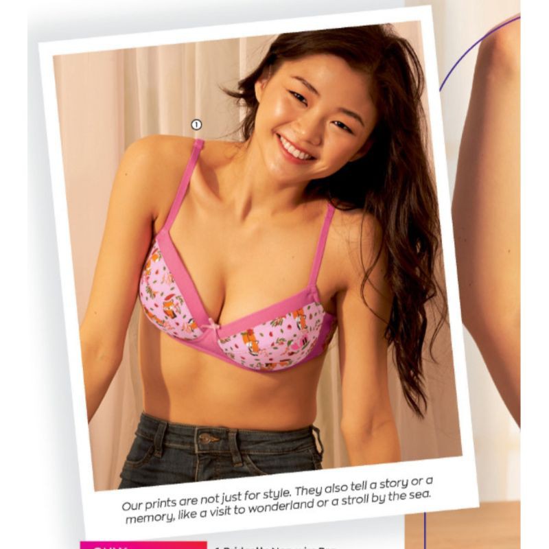 Bridgette 34A Non Wire Set in Bust Soft Cup Missy for Teens Bra by Avon  Original and Legit