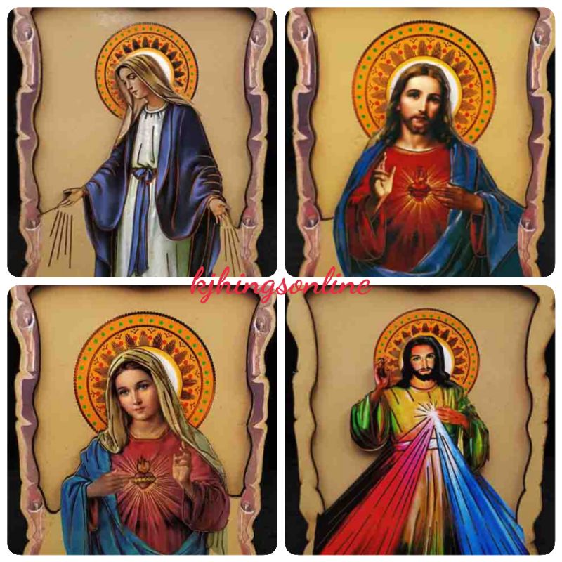 religious photo frame display with stand | Shopee Philippines