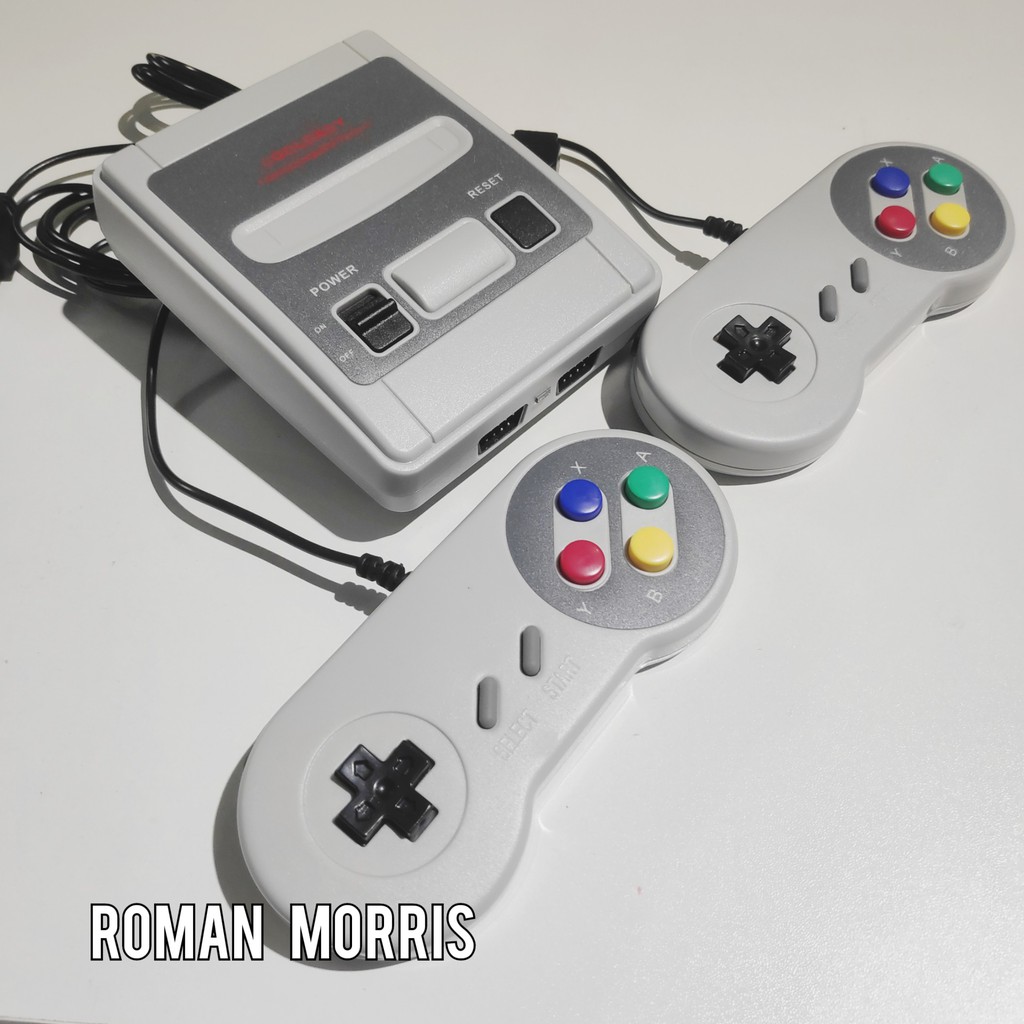 Ready Stock Retro Tv Game Console 8 bit Classic Mario 3 Contra Built in