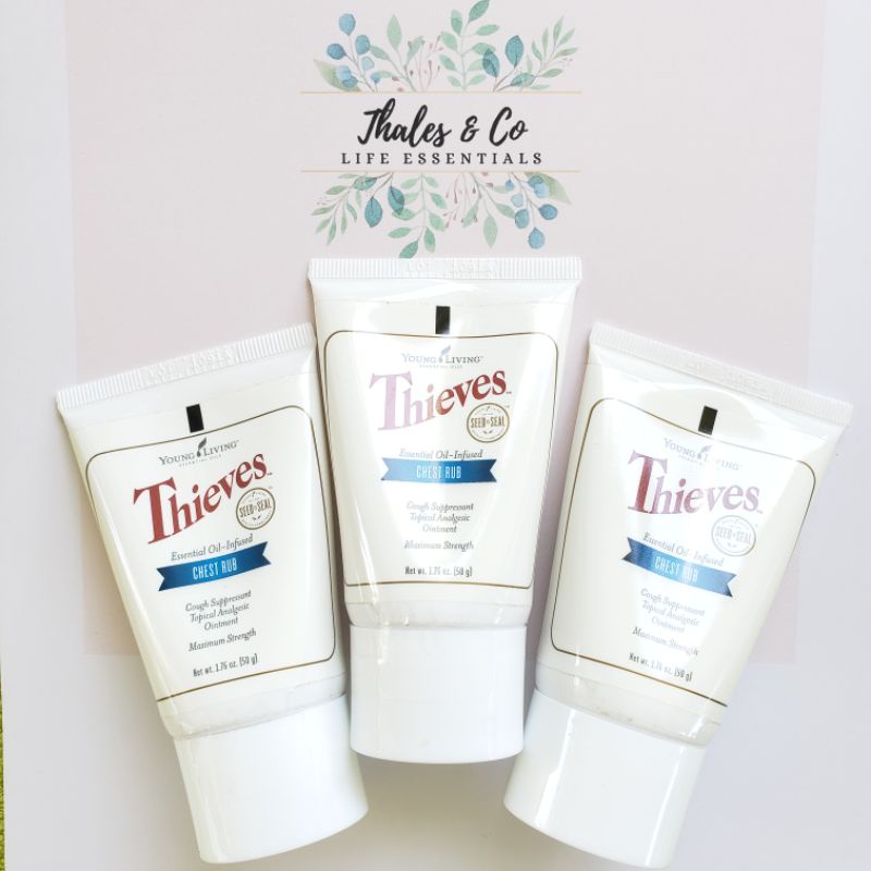 THIEVES CHEST RUB Maximum Strength Essential Oil Infused Young Living