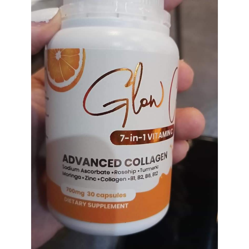 NEW PACKAGING Glow Cee 7in1 Vitamin C with Collagen 60 Capsules