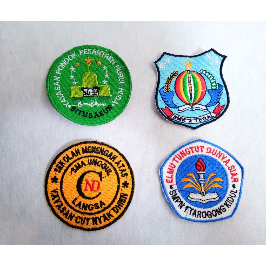 Custom School Logo Embroidery | Shopee Philippines