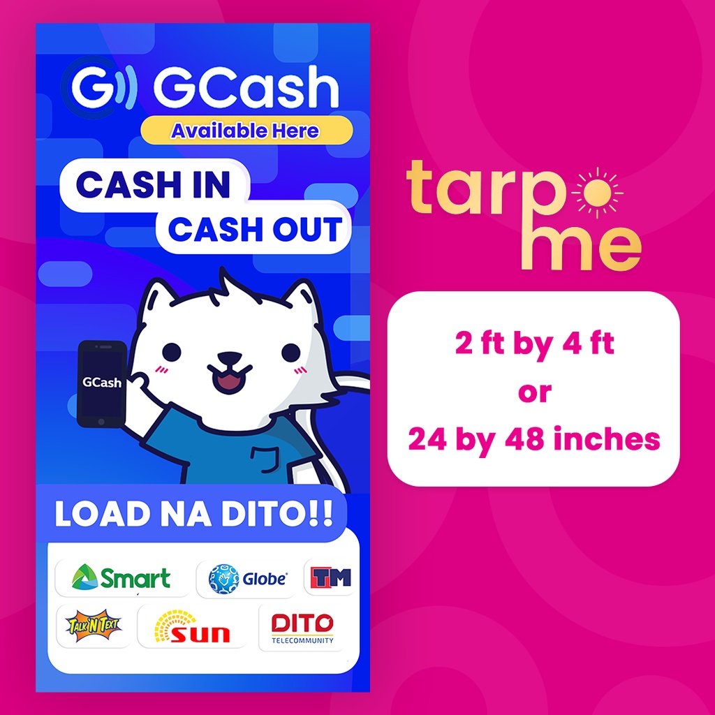 GCash Bills Payment Tarpaulins | Shopee Philippines