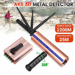 AC 100-240V 1000M Underground Metal Detector 15m Depth Outdoor Search  Detector With Earphone For Silver
