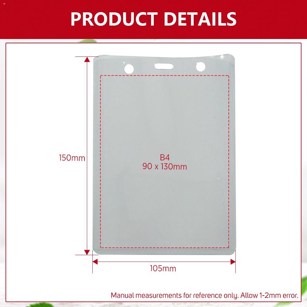 gift-20pcs-b4-size-vertical-id-card-holder-plastic-type-id-case